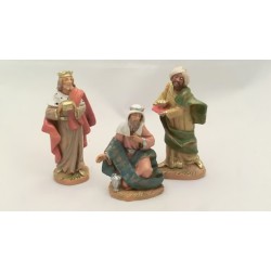 Serie 3 Re Magi a piedi cm 9,5