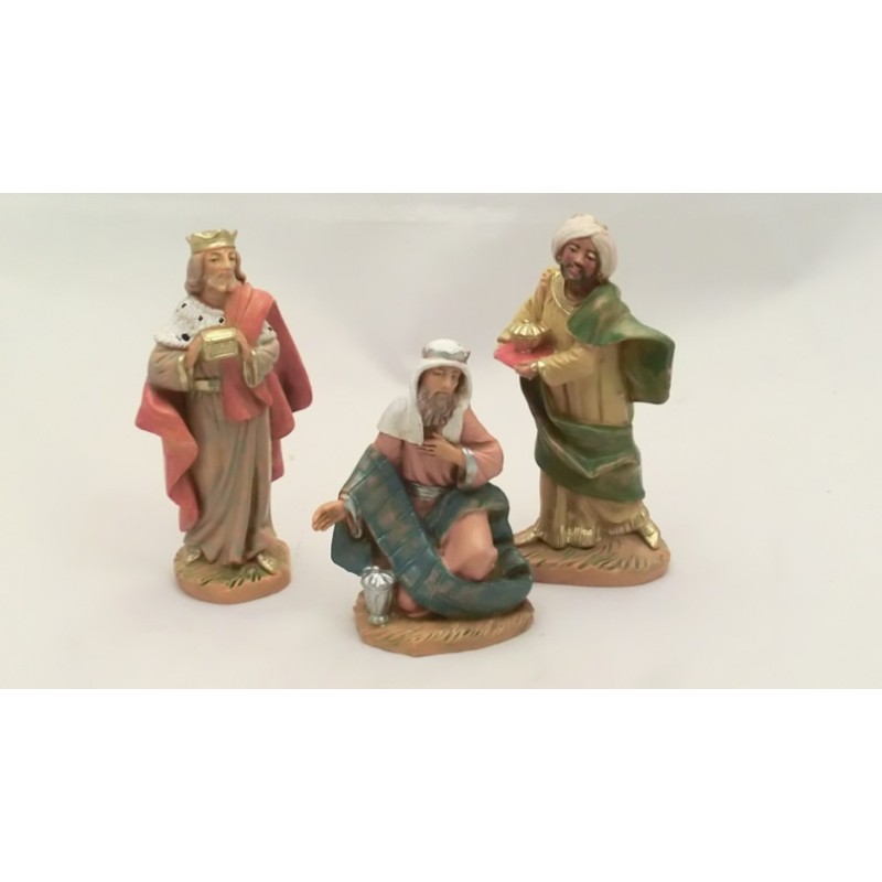 Serie 3 Re Magi a piedi cm 9,5