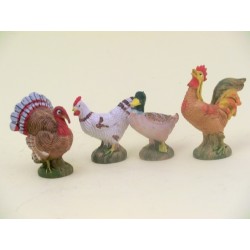 Serie 5 gallinacei cm 19