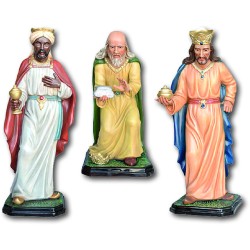 Serie tre Re Magi - presepio cm. 100