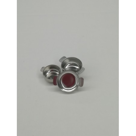 Set 3 pentolini color argento