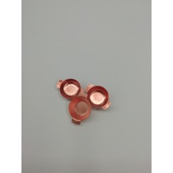 Set 3 pentolini color rame