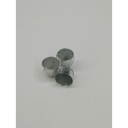 Set 3 secchi color argento