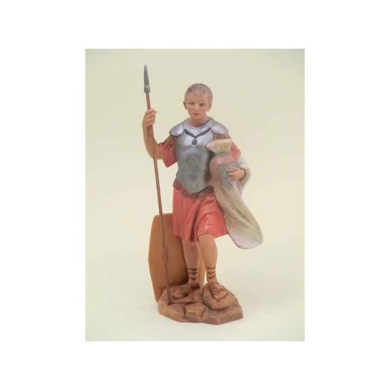 Soldato romano con lancia cm 19