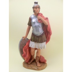 Soldato romano con scudo cm 30