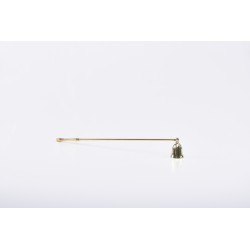 Spegnicandele ottone 35 cm.