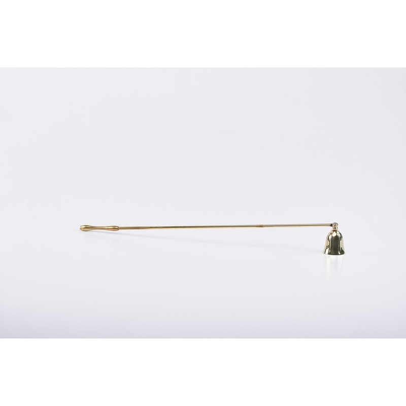 Spegnicandele ottone 46 cm.