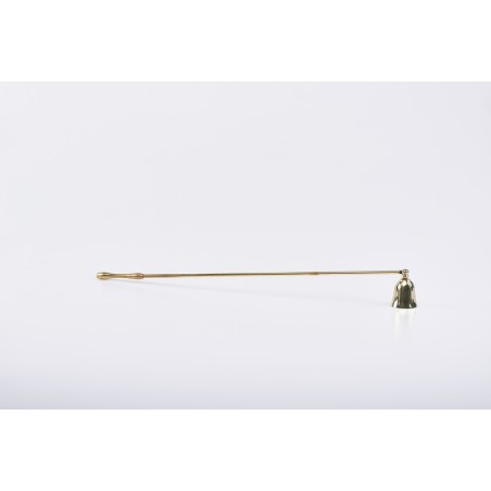 Spegnicandele ottone 46 cm.