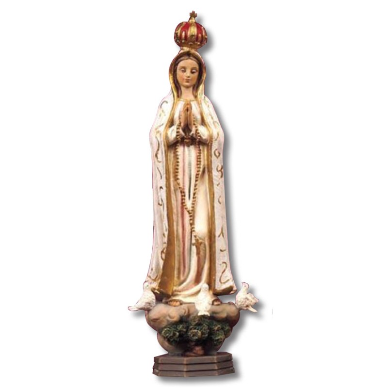 Statua Madonna Fatima cm. 20