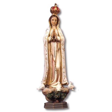 Statua Madonna Fatima cm. 20