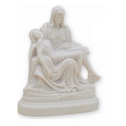 Statua Pietà in resina cm. 23