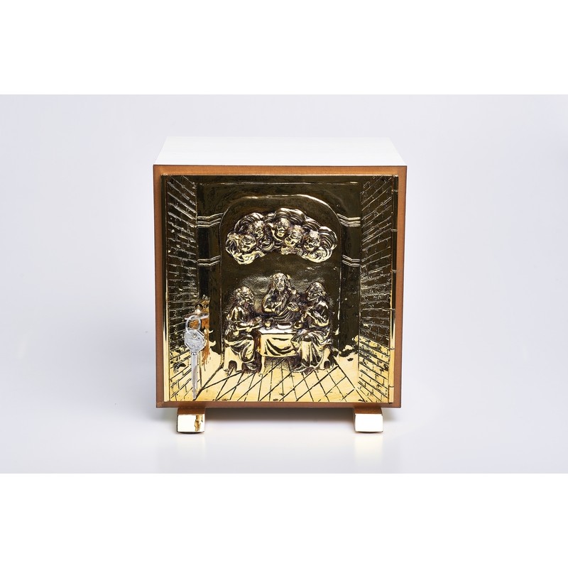 Tabernacolo in fusione con simbolo "Ultima Cena"