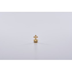 Tappo dorato ermetico per ampolline liturgiche