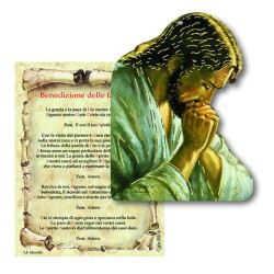 Tavoletta Gesù in preghiera...