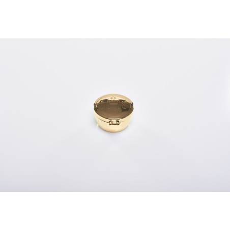 Teca alta dorata IHS