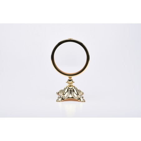 Teca dorata da esposizione cm. 27 Ø cm. 15