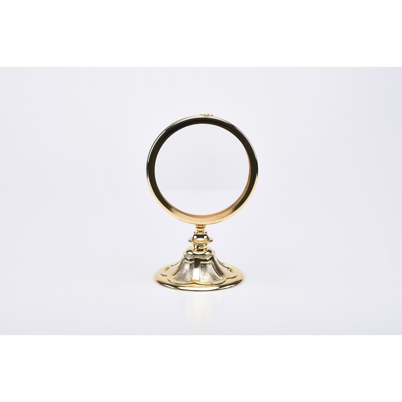 Teca dorata da esposizione cm. 25 Ø cm. 15