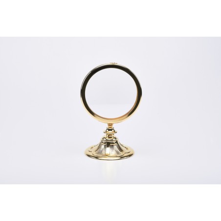 Teca dorata da esposizione cm. 25 Ø cm. 15