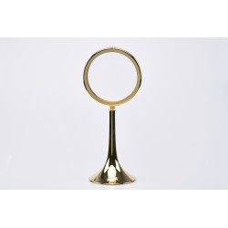 Teca dorata da esposizione Ostia magna cm. 40 Ø cm. 15