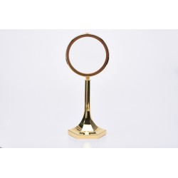 Teca dorata da esposizione Ostia Magna cm. 40 Ø cm. 15