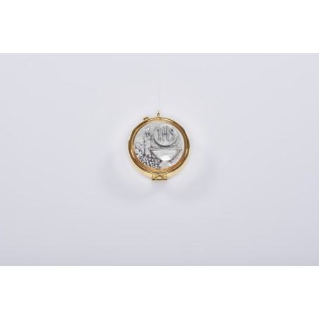 Teca placca peltro Cero IHS