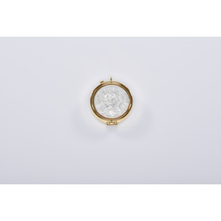 Teca placca peltro Ecce Homo