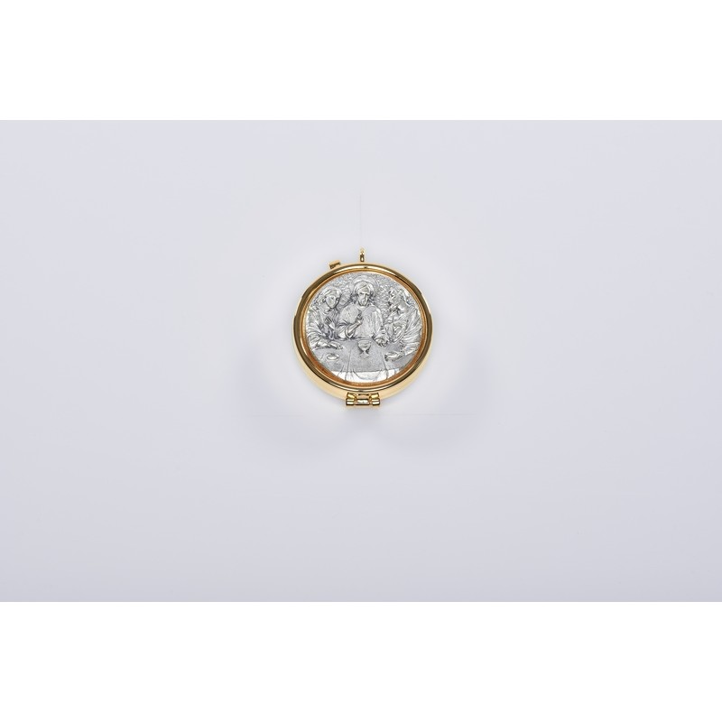 Teca placca peltro Ultima Cena