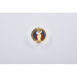 Teca smaltata buon pastore Ø cm. 5,4