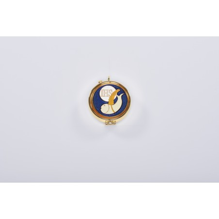 Teca smaltata ihs-pesci Ø cm. 5,4