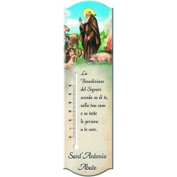 Termometro con benedizione S. Antonio Abate