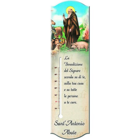 Termometro con benedizione S. Antonio Abate
