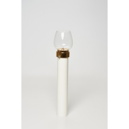 Torcia con antivento oro cm. 30