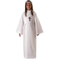 Tunica Prima Comunione con due piegoni