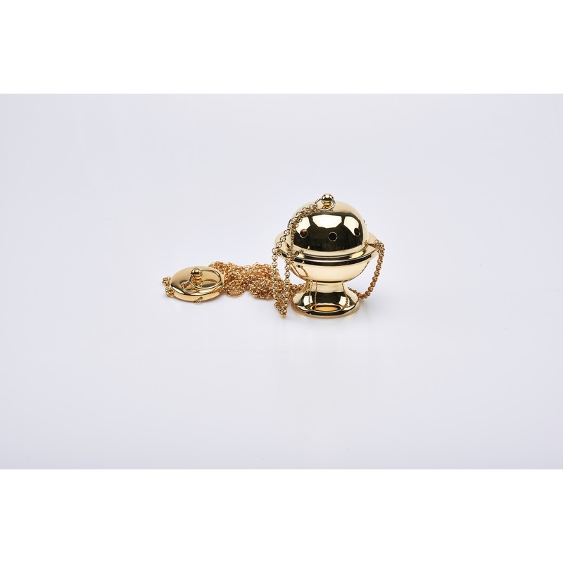 Turibolo dorato Ø cm. 8Made in Italy