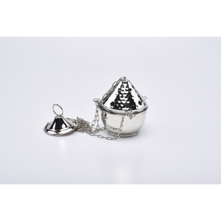 Turibolo nikelato diam. cm. 11