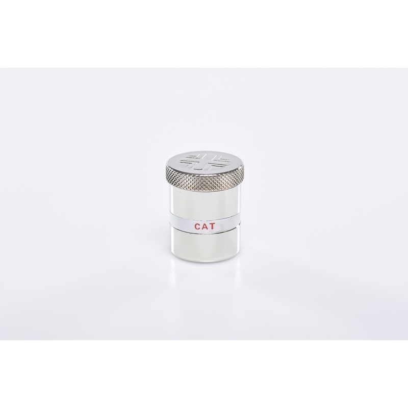 Vasetto metallo per oli santi