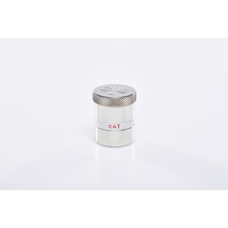 Vasetto metallo per oli santi