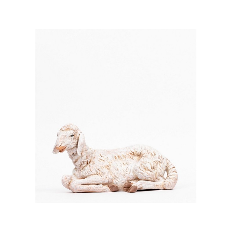 Pecora seduta per presepe cm. 65