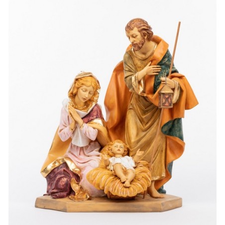Natività su base cm. 65