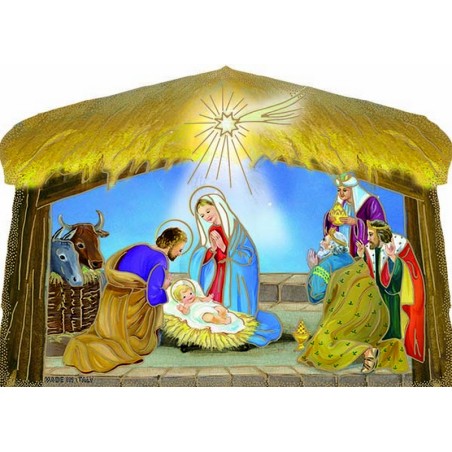 Immagine in pvc Capanna Natività