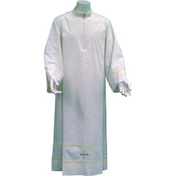 Camice con due inserti in pizzo