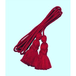 Cingolo sacerdotale in cotone con fiocco