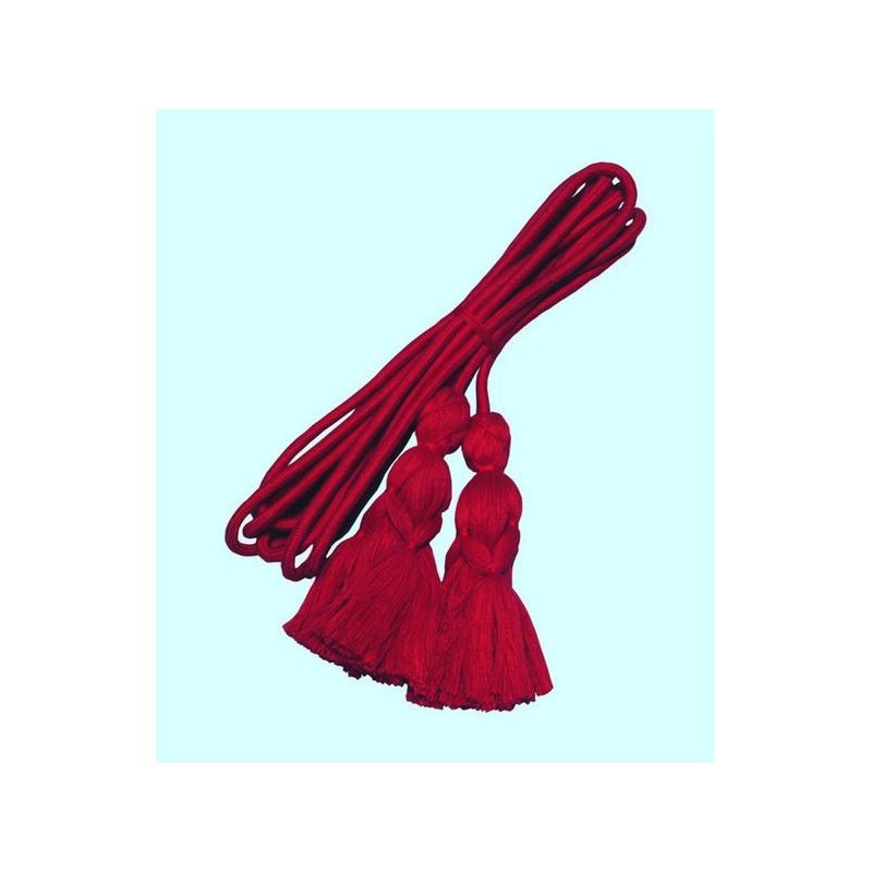 Cingolo sacerdotale in cotone con fiocco