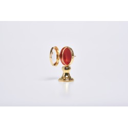 Reliquiario su basetta Ø cm. 5,5