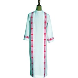 Tunica a due piegoni con losanghe