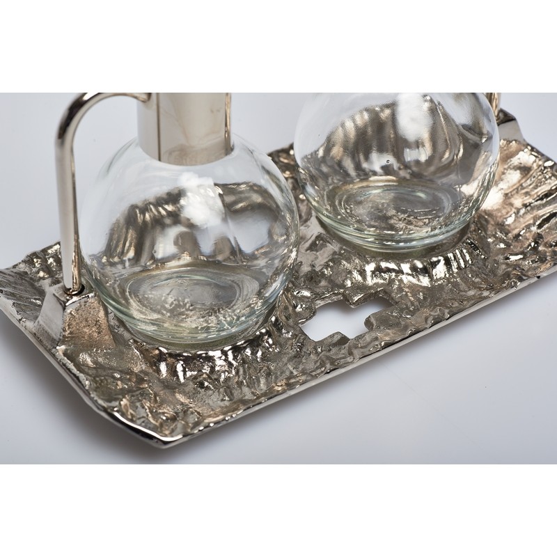 Ampolline vassoio fuso nikel