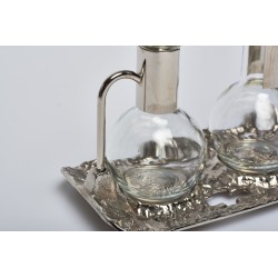 Ampolline vassoio fuso nikel