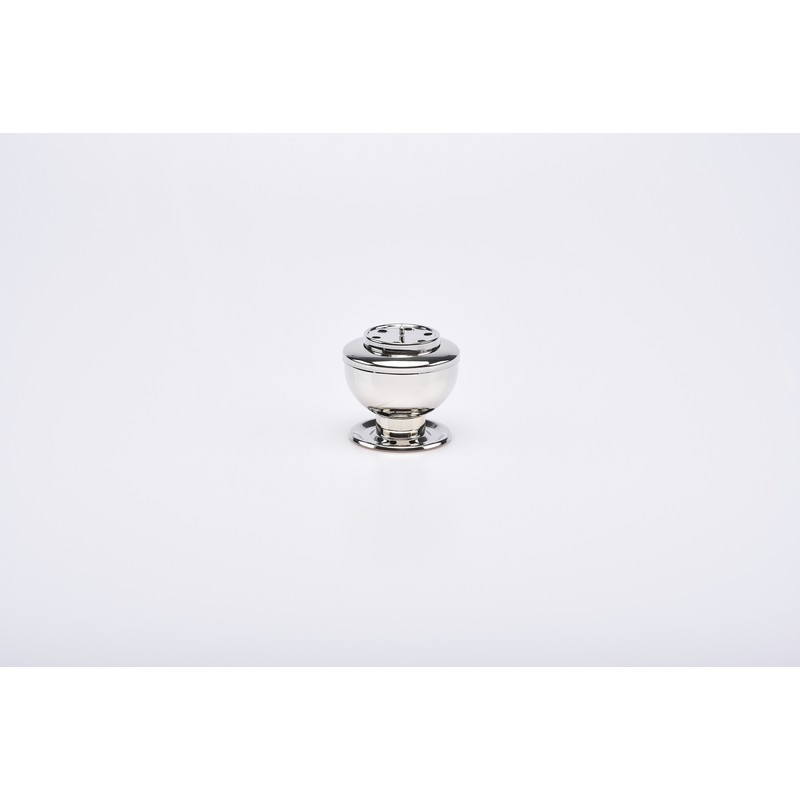 Brucia incenso a carboncino nichelato