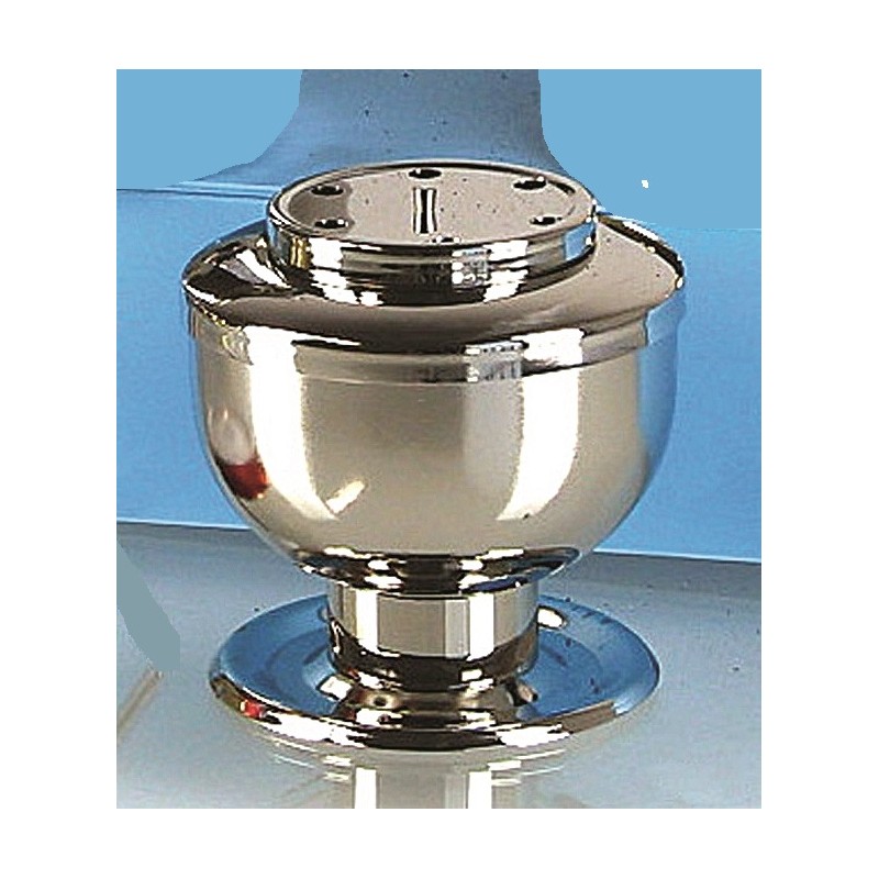 Brucia incenso a carboncino nichelato