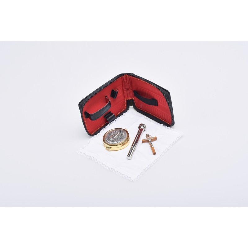 Bustina portaviatico in pelle